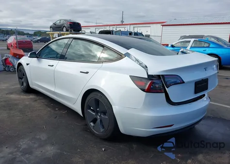 2023 Tesla Model 3 Rear-Wheel Drive from USA, damaged, VIN 5YJ3E1EA8PF581989